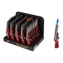 CLICKIT DOUBLE BARREL SHOTGUN LIGHTER #GH-2441 BOX OF 30